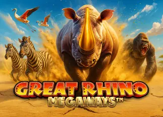 ป๊อกเด้ง Great Rhino Megaways ทดลองเล่นฟรี